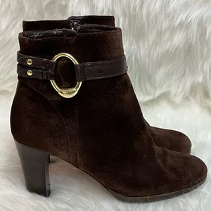 Lauren Ralph‎ Lauren Myla Saude Leather Boots Size 8 B19B thumbnail 8
