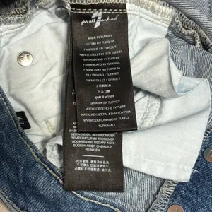 7‎ For All Mankind Women's Ultra High Rise Slim Kick Flare Jeans size 28 thumbnail 11