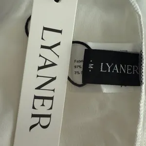 LYANER Wrap Tie Back Square Neck Double Layer Ruffle Hem A Line Mini Dress Sz M thumbnail 8