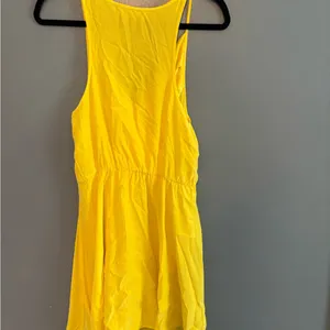 Amanda Uprichard Yellow Silk Mini Dress thumbnail 3