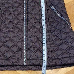 Marc New York Andrew Marc Brighton Dark Purple Quilted Coat Jacket Size Small thumbnail 5