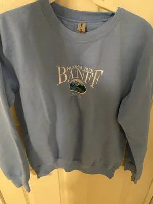 Gildan Banff National Park Sweatshirt Small S thumbnail 1
