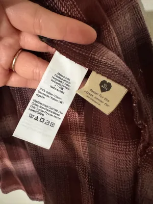 Madewell Oversized Ex-Boyfriend Button Down Flannel thumbnail 7