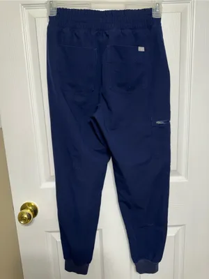 Figs Zamora Womens High Rise Jogger Scrub Pant Navy XS Technical Collection thumbnail 3