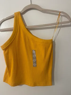 Zara One Shoulder Top thumbnail 2