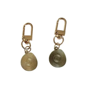 Happy Face Keychain Set Bag Charms Pink/White/Gold Y2K Twee Accessories thumbnail 4