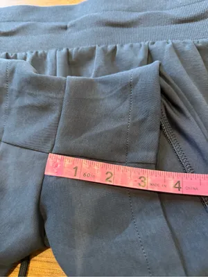 Old Navy Women's Navy Blue Athletic Drawstring Shorts thumbnail 6
