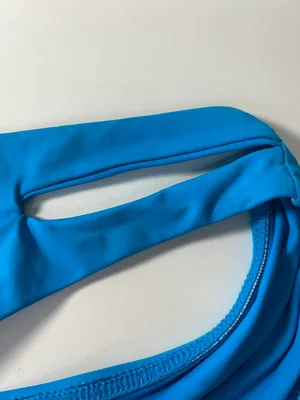 Lspace Bikini Bottoms Blue Full Cut Size Small thumbnail 4