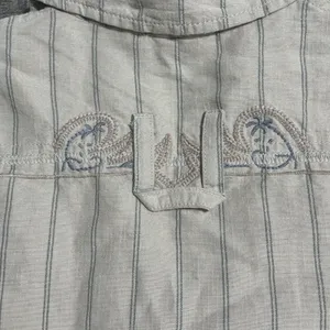 Vintage Women's Diesel‎ Flight Bright Cream Stripe Short Blazer Jacket Sz Small thumbnail 8