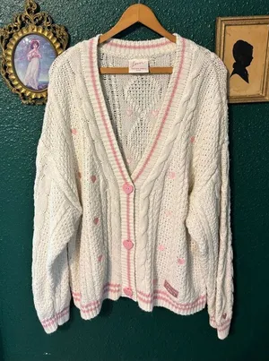 Taylor Swift Lover Cardigan Sz Xl/Xxl thumbnail 1