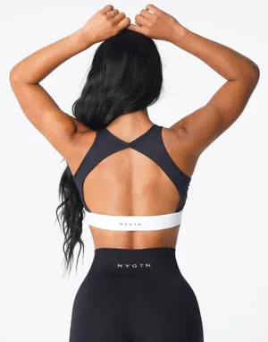 NVGTN Black Agility Bra size small thumbnail 2