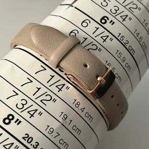 Women’s Rose Gold Stainless Steel Minimalist Watch Working New Battery thumbnail 8