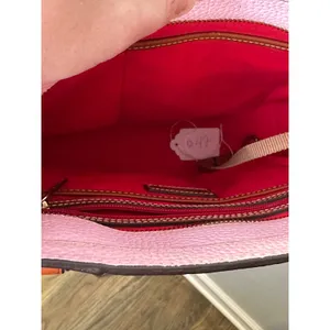 DOONEY & BOURKE Pale Pink Pebbled Leather Lexington Shopper Shoulder Bag thumbnail 14
