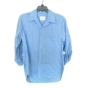 Citizens of Humanity 100% Cotton Blue Kayla Poplin Button Up Shirt Size Medium thumbnail 2