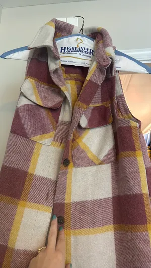 Flannel Vest thumbnail 3