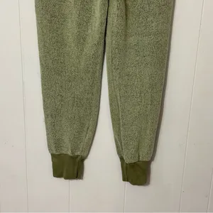 People of Leisure Green Joggers Size L Organic Cozy Lounge Sweatpants thumbnail 9