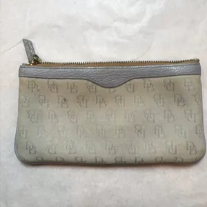 Dooney & Bourke Tan Logo Designed Wristlet thumbnail 1