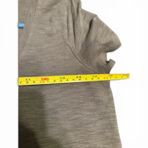 Madewell Olive Green T-Shirt Dress – Size Small – Short Sleeve Midi thumbnail 8