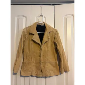 Sixty Canal‎ Blazer Corduroy Vintage Tan Button Front Patch Pockets Medium thumbnail 9