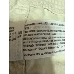 Abercrombie & Fitch Women's White High Waisted Straight Cargo Trousers Pants 0 thumbnail 5