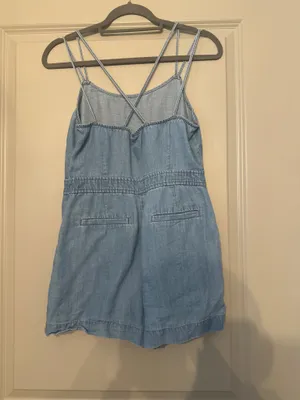 Loft Denim Romper Strappy thumbnail 2