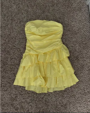 Hello Molly Dress Mini Yellow thumbnail 2