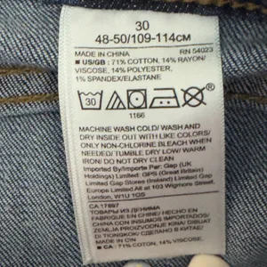3210 | Banana Republic Girlfriend Raw Hem Straight Leg Jeans Blue Women 30 thumbnail 7
