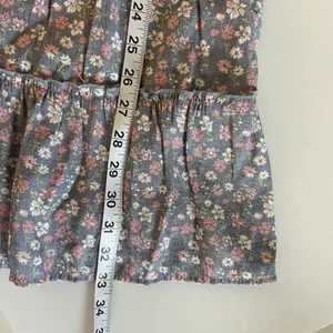 Altard State Dress Womens Size XS Blue Floral Babydoll‎ Tiered Peasant Cottage thumbnail 13