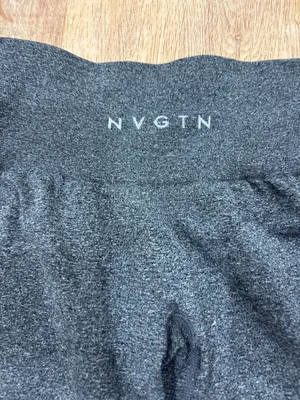 NVGTN Grey Biker Shorts Seamless thumbnail 2