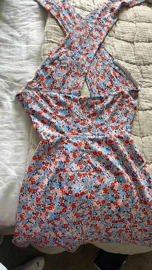 Fortunate One Dress Floral halter  thumbnail 4