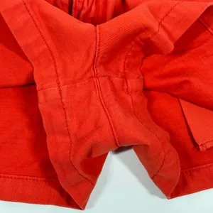 Free People Billie Chino Shorts Size 10 Red Relaxed Fit High Rise Pleated Preppy thumbnail 5