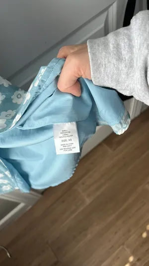 Altar'd State XS blue flower dress thumbnail 4
