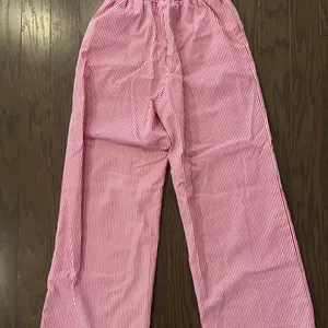 Cider Pink and White Striped Casual Pants thumbnail 5