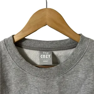 ARITZIA Tna Cozy Fleece Perfect Crop Sweatshirt Sweater Pullover Crew Top thumbnail 5