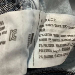 Abercrombie & Fitch Slim Straight Ultra High Rise Jeans Medium Wash Blue 28 6R thumbnail 4