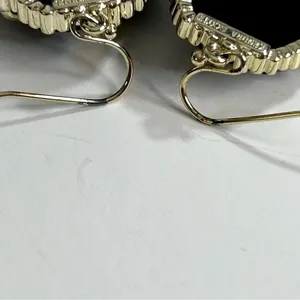 Kendra Scott Corley Black and Gold Earrings‎ thumbnail 9