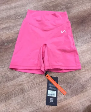 Tlf pink seamless biker shorts thumbnail 1