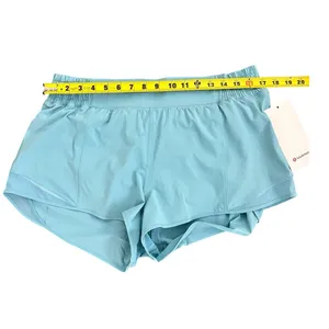Lululemon Hotty Hot HR Short 2.5" *Lined wash blue size 14 thumbnail 4