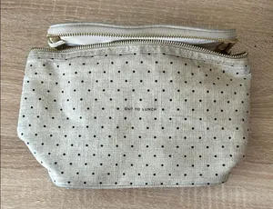 Kate Spade Polka Dot Tan Pouch thumbnail 1