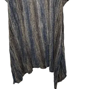 BKE Long Open Cardigan Sweater Size Small Multi Color Striped Womens‎ Sleeveless thumbnail 4