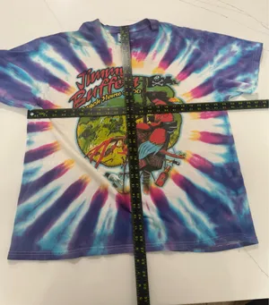 Delta 🌈 Vintage 2000 Jimmy Buffett Beach House Tour Tie Dye Tee 🌈 thumbnail 6