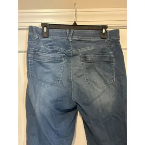 Kancan Women’s Size 15 / 31 Med Wash Distressed Estilo Jeans High Rise Tapered thumbnail 4
