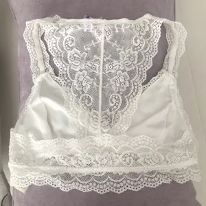 ❤️❤️Cute bralette 🌹 White Size L thumbnail 2