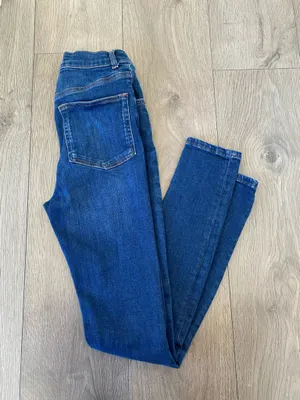 Reformation Dark Blue Jeans thumbnail 1