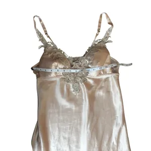 FLORA by Flora Nikrooz Women's Stella gown almond slip dress, size M thumbnail 10