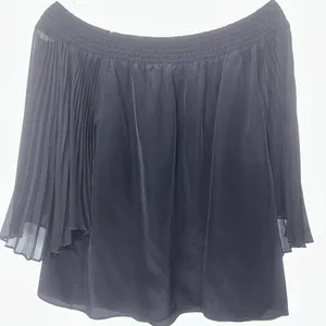 Alice + Olivia Silk Flowy Blouse‎ Black Size S/P thumbnail 4
