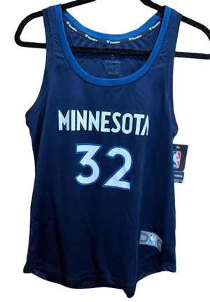 Fanatics Minnesota Timberwolves Karl-Anthony Towns #32 Jersey Tank – Women’s Small (NWT) thumbnail 1