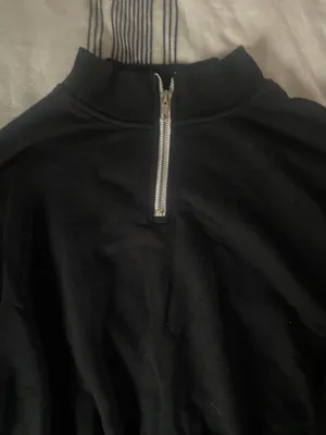 Forever 21 Cropped Quarter Zip thumbnail 2