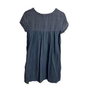 CP Shades 100% Linen size S Tunic Shift Dress Black Pockets Lagenlook thumbnail 2