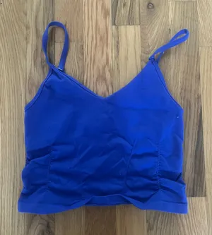 Free People Blue Athletic Tank thumbnail 1
